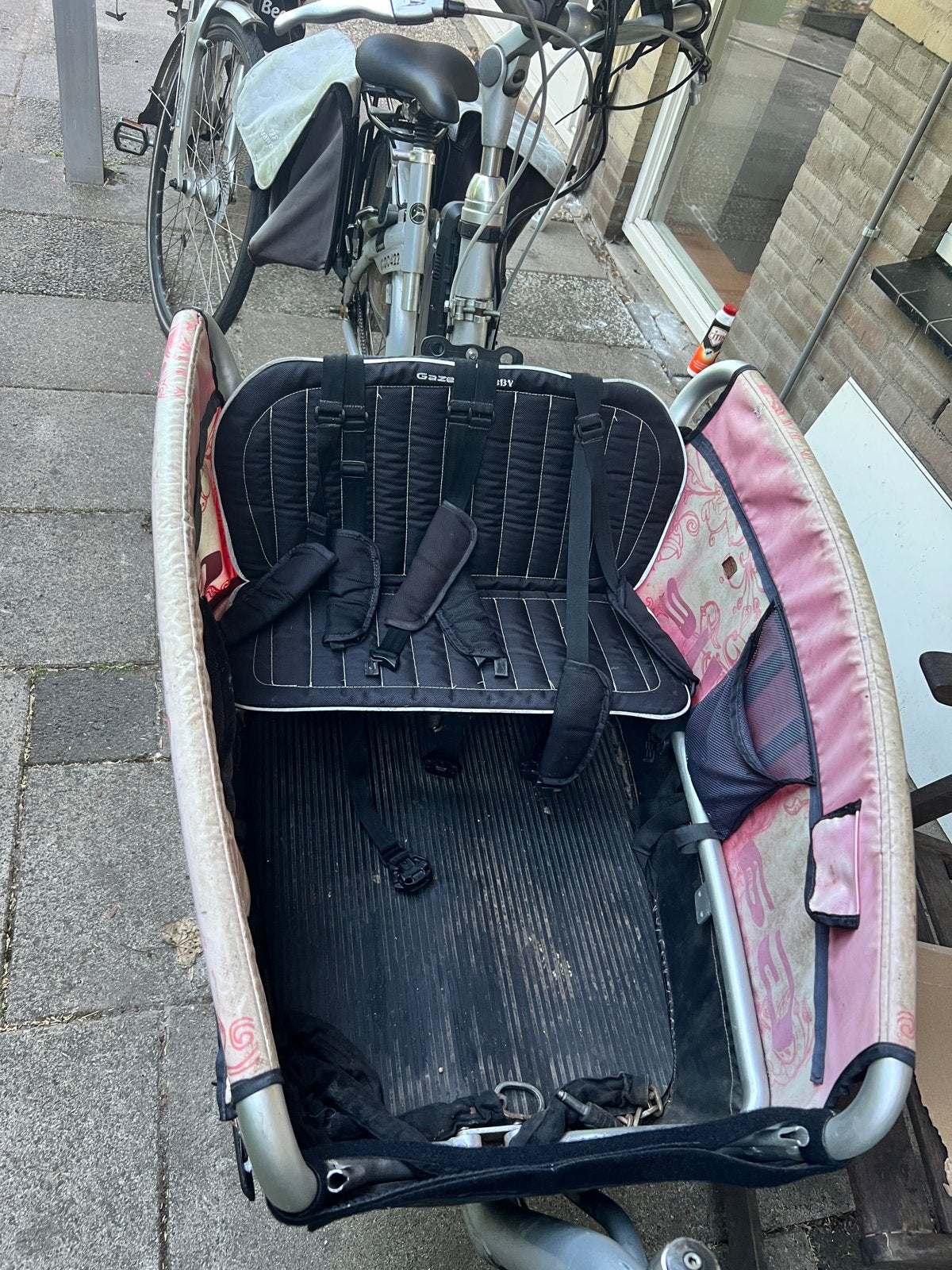 Elektrische Gazelle Cabby Bakfiets - Ideaal voor Gezin, Fietsen en Brommers, Fietsen | Bakfietsen, Ophalen, Gebruikt, Elektrisch