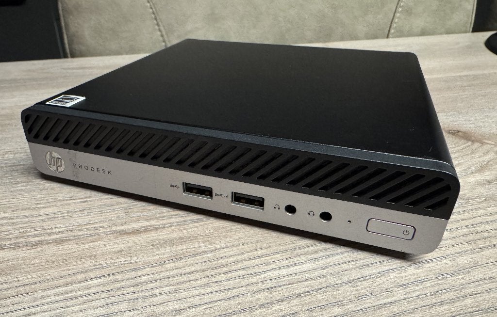 HP ProDesk 405 G4 Desktop Mini PC  Ryzen 5 /16 GB/ 512 NVMe, Computers en Software, Desktop Pc's, Zo goed als nieuw, 3 tot 4 Ghz