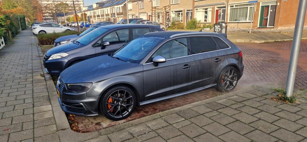 Audi S Line Remklauw Covers Zwart, Auto-onderdelen, Ophalen of Verzenden, Nieuw, Universele onderdelen
