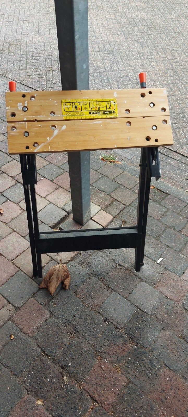 Black & Decker Workmate Werkbank - Inklapbaar, Ophalen, Gebruikt, 70 tot 120 cm, Inklapbaar