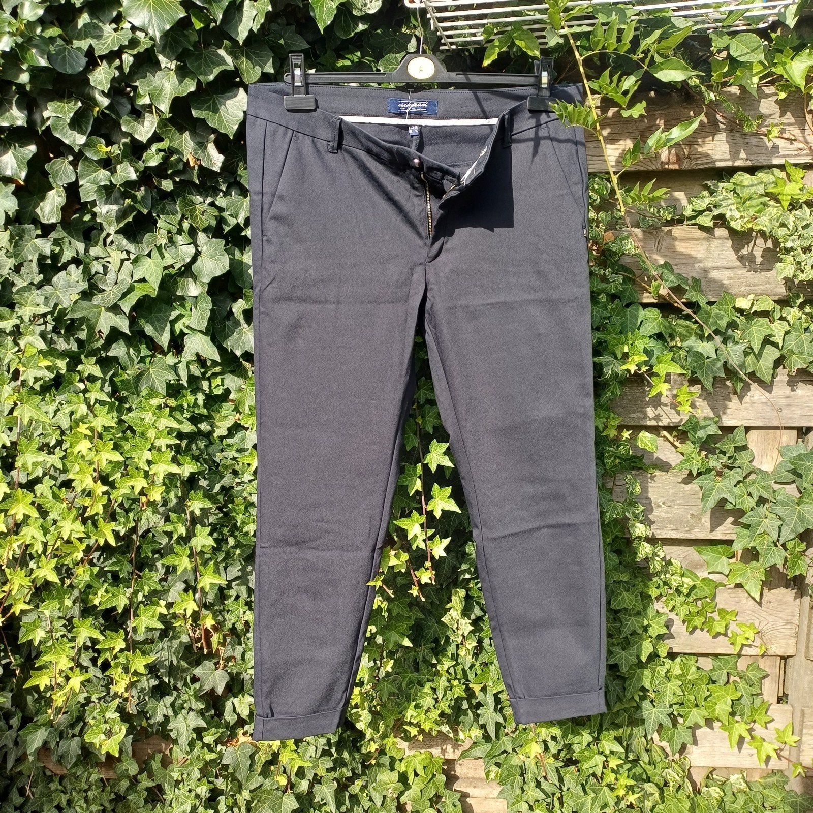 NickJean broek maat 44, Kleding | Dames, Zwart, Maat 42/44 (L), Ophalen of Verzenden, Zo goed als nieuw