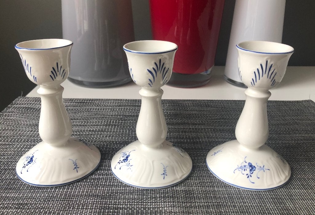 Villeroy & Boch Vieux Luxembourg Kandelaars, Ophalen of Verzenden, Nieuw, Porselein, Overige stijlen