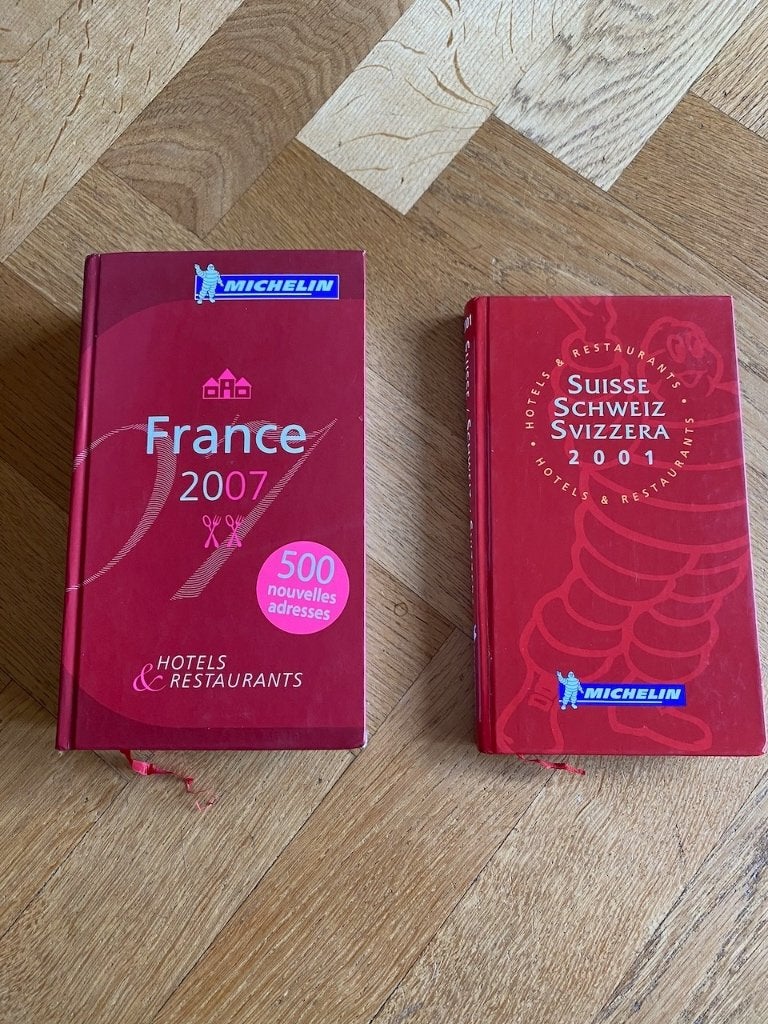 Vintage Michelin gidsen Frankrijk 2007 en Zwitserland 2001, Michelin, Europa, Ophalen of Verzenden, Zo goed als nieuw