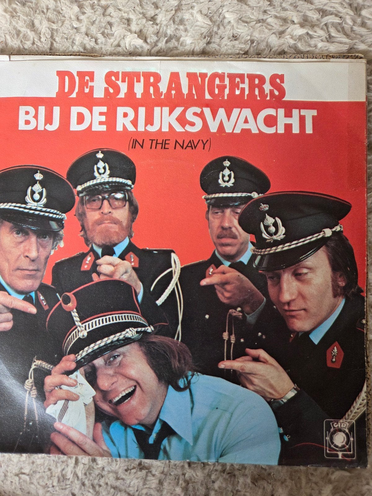 De Strangers - Bij de Rijkswacht (In the Navy) single, Ophalen of Verzenden, Gebruikt