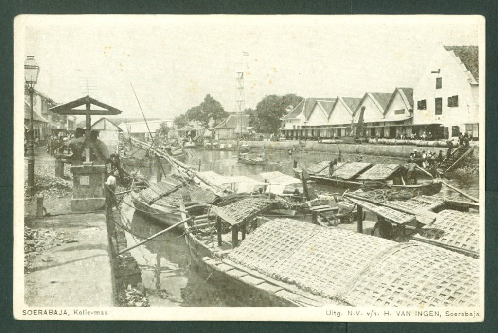 AK Nederlands Indie Soerabaja Kalie-Mas, Ophalen of Verzenden, Voor 1920, Ongelopen, Gelderland