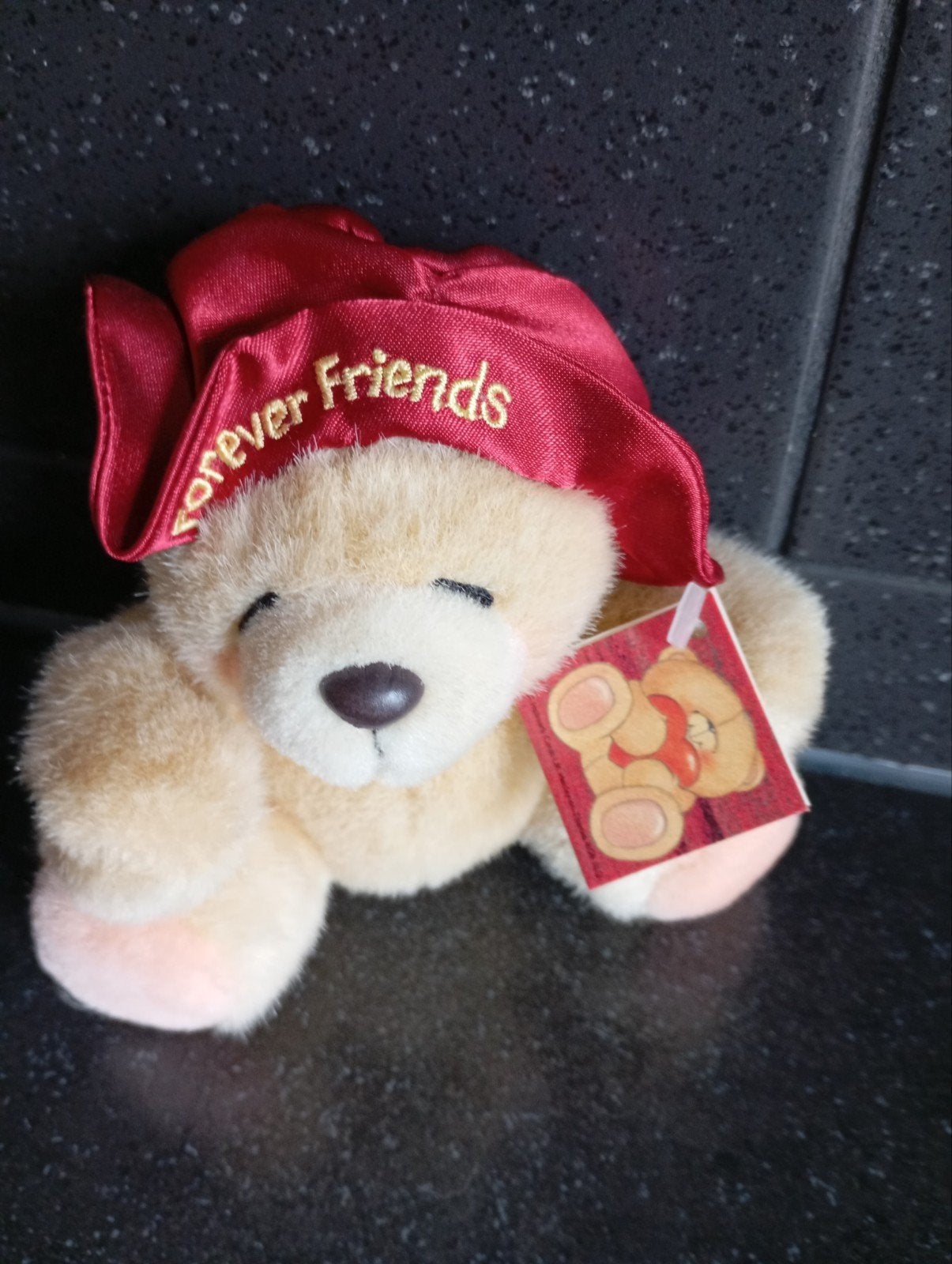 FOREVER FRIENDS BEER  MET MUTS+ KAARTJE NU 12€ ZIE FOTO,S., Ophalen of Verzenden, Stoffen beer, Forever Friends