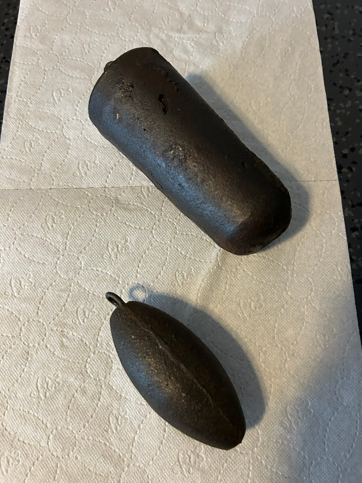 Twee klok gewichten …, Antiek en Kunst, Ophalen