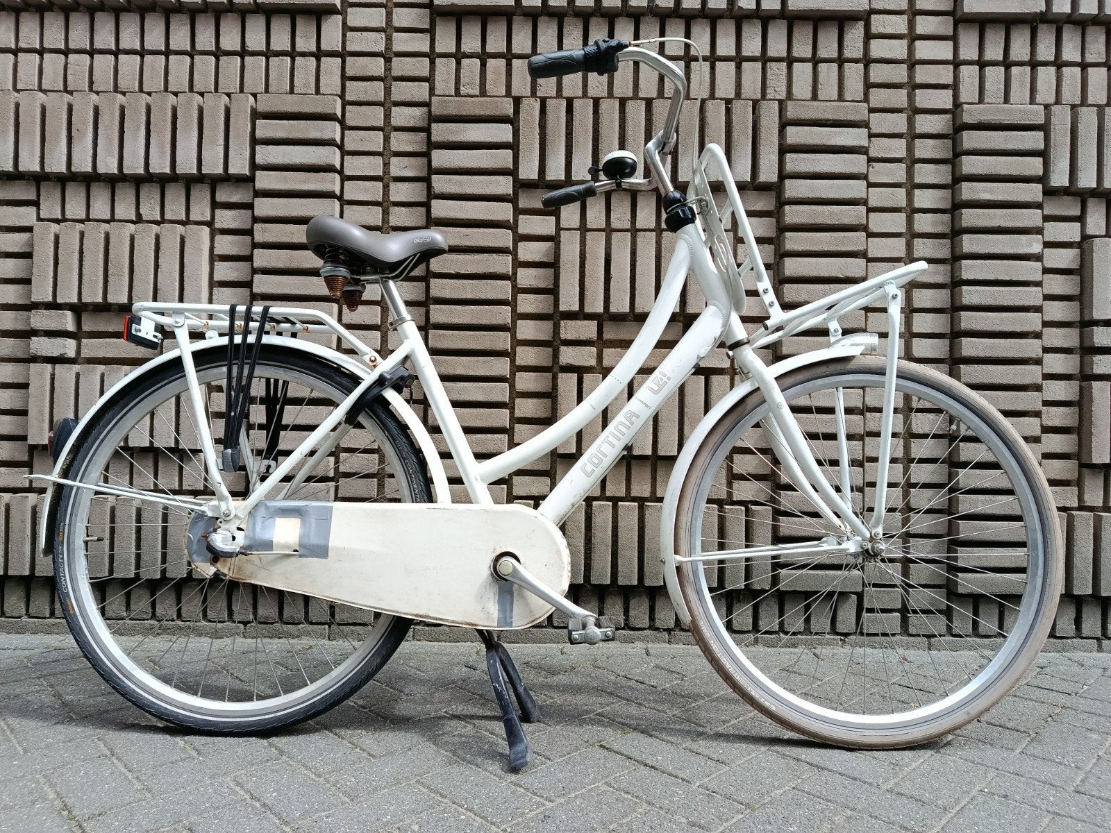 Cortina U4 Transport
3 versn.2 sleutels, terugtraprem, Versnellingen, Zo goed als nieuw, 50 tot 53 cm, Ophalen