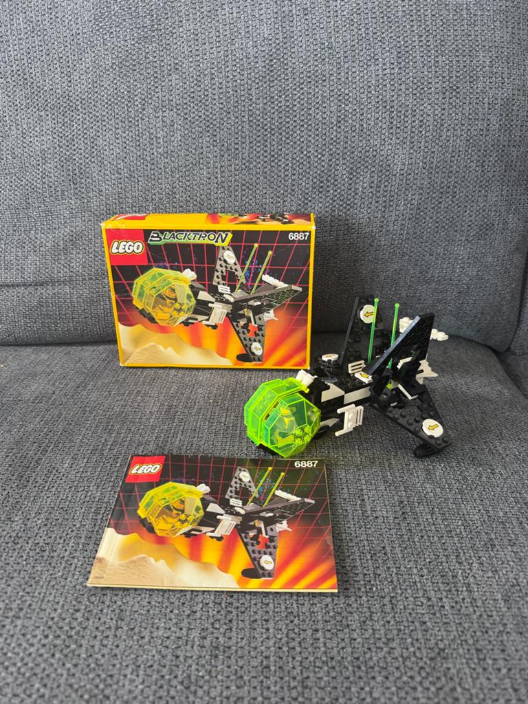 Lego 6887 Allied Avenger Blacktron Space Vintage, Compleet, Gebruikt, Lego, Ophalen of Verzenden