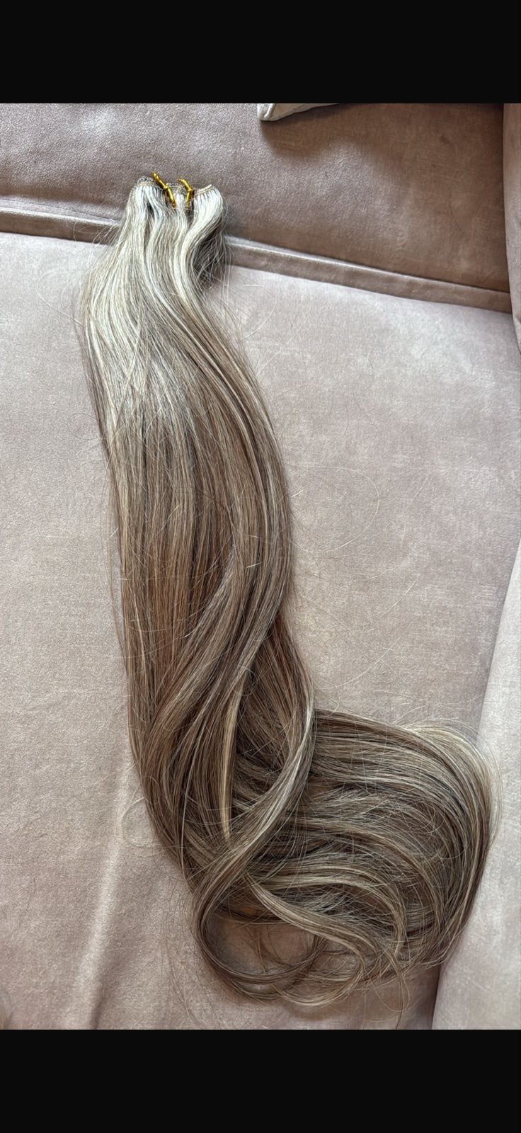 Haar extensions, Sieraden, Tassen en Uiterlijk, Uiterlijk | Haarverzorging, Ophalen of Verzenden, Gebruikt, Pruik of Haarverlenging