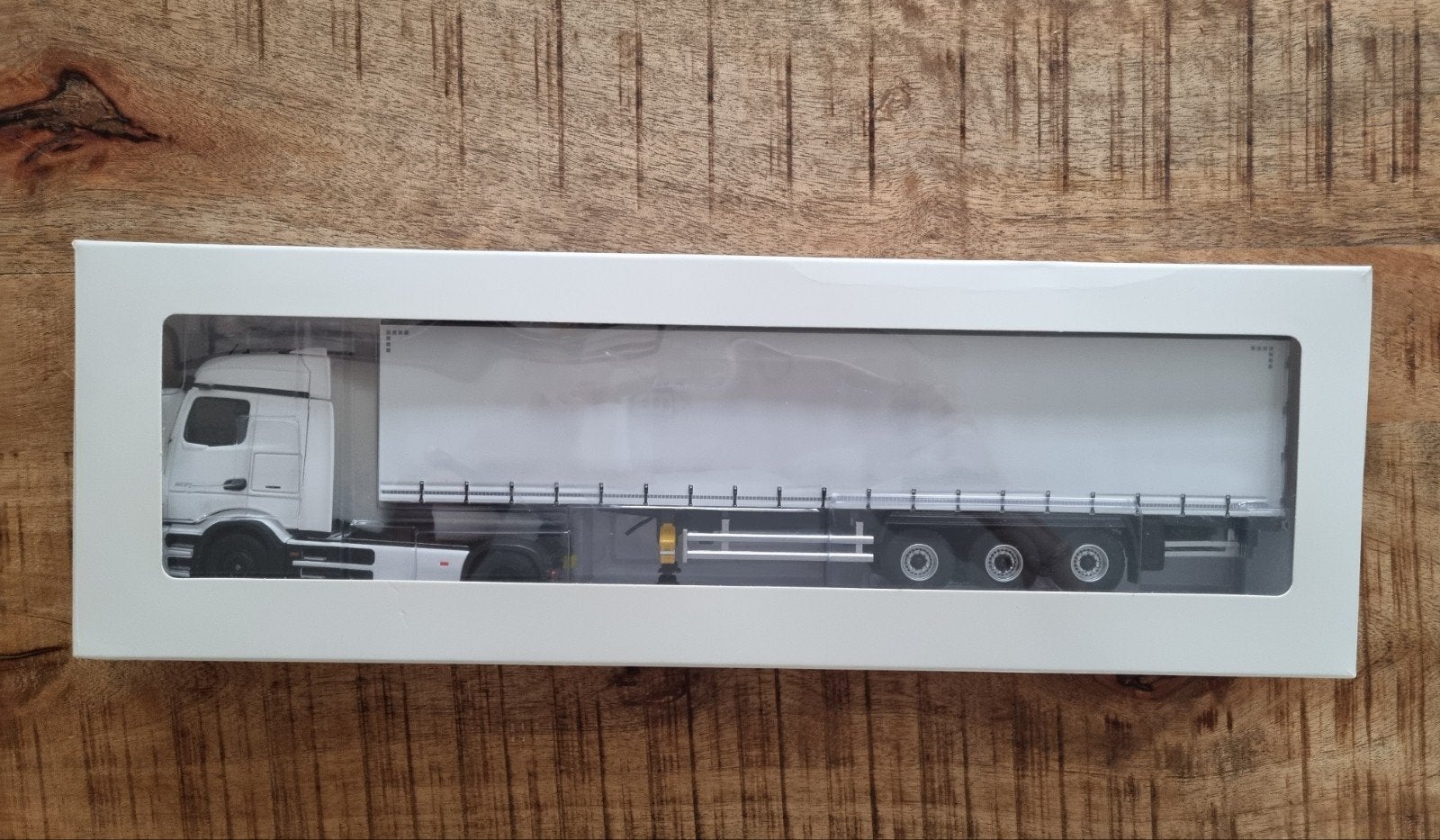 Eligor Mercedes eActros 600 Tautliner 1:43 Wit model, 1:32 tot 1:50, Nieuw, Truck, Ophalen