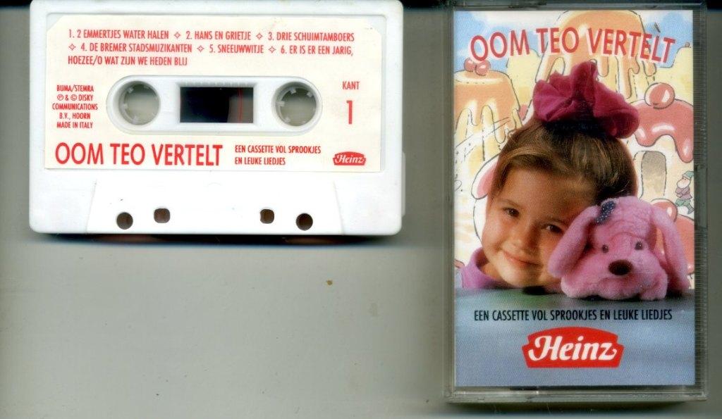 Oom Teo Vertelt cassette met sprookjes en liedjes 12 nrs ZG, Kinderen en Jeugd, 1 bandje, Ophalen of Verzenden, Zo goed als nieuw