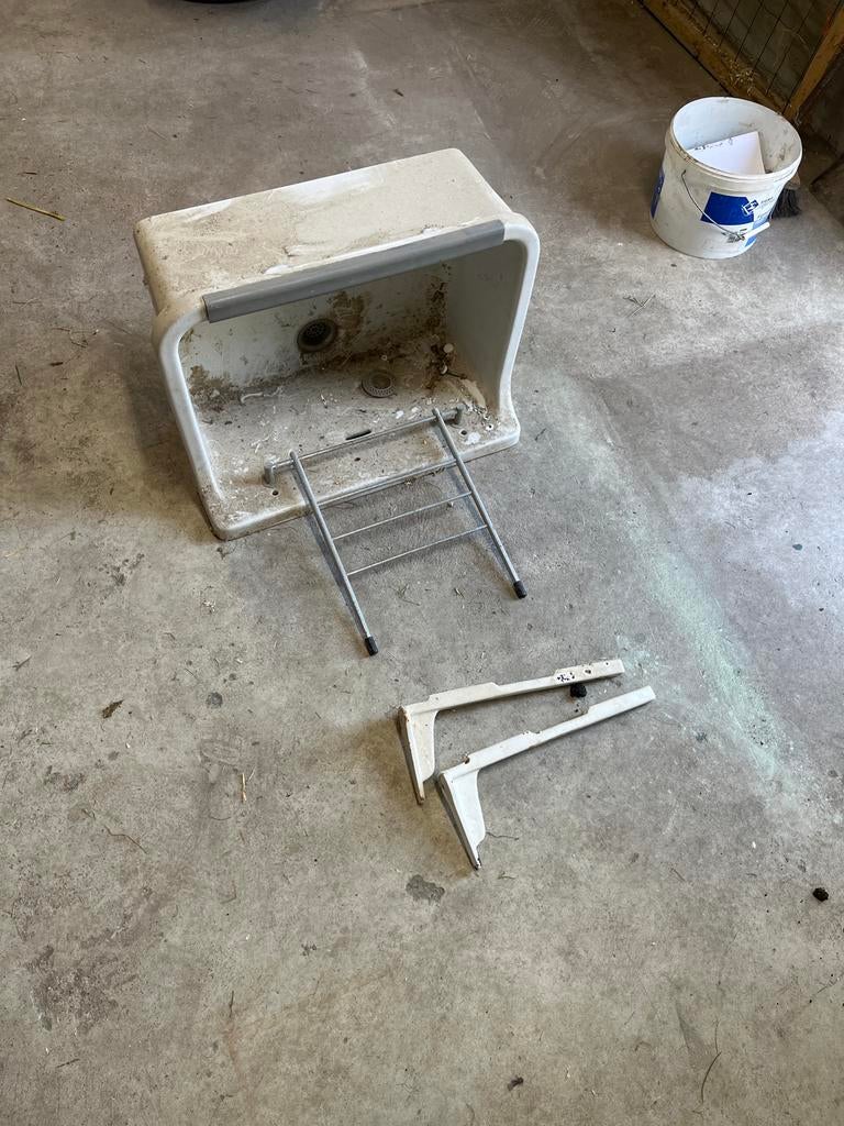 Grote wasbak/trog, Zo goed als nieuw, Minder dan 100 cm, 25 tot 50 cm, 50 tot 100 cm