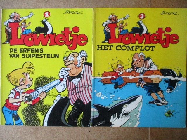 adv8378 lowietje, Eén stripboek, Ophalen, Gelezen