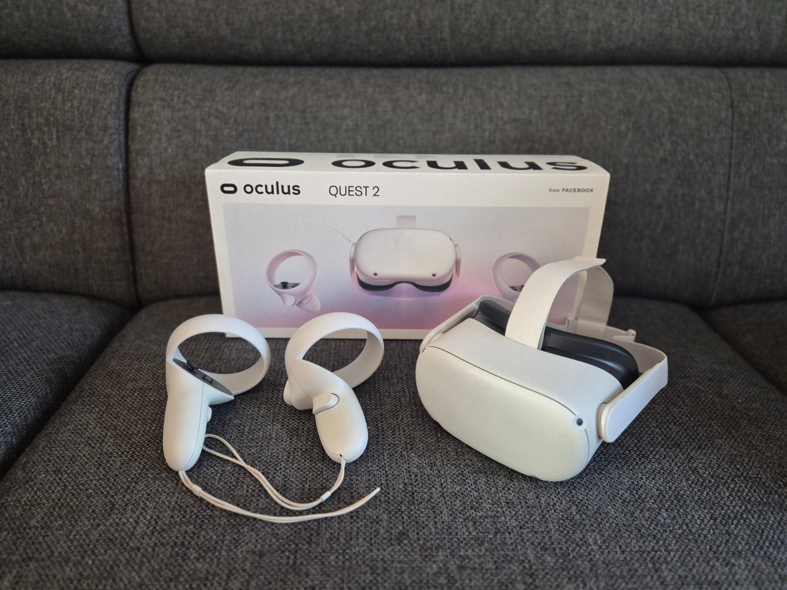 Oculus (meta)quest 2 VR bril, Ophalen of Verzenden, Gebruikt, VR-bril, Overige platformen