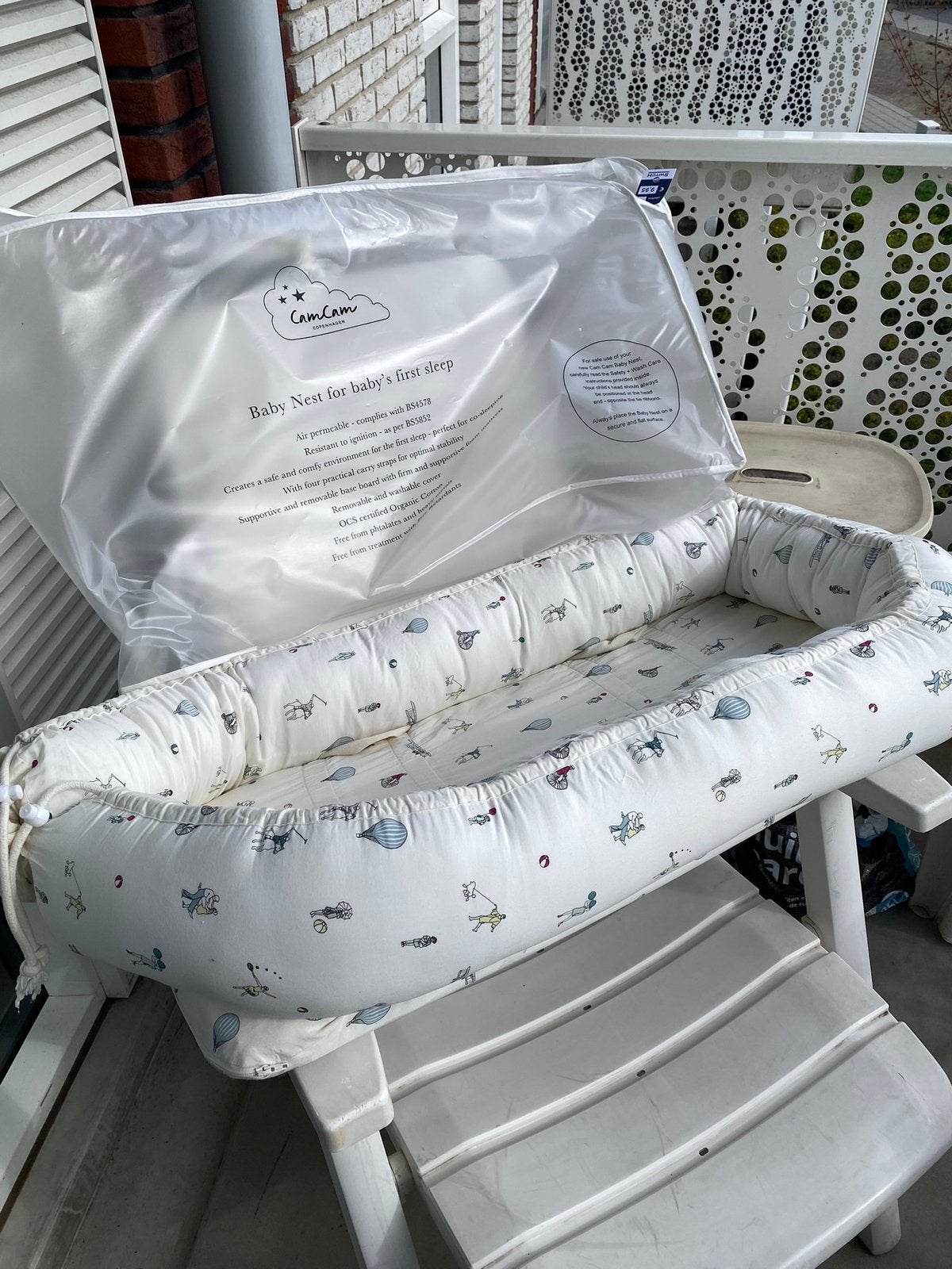 Babynestje, Ophalen, Zo goed als nieuw, Overige typen