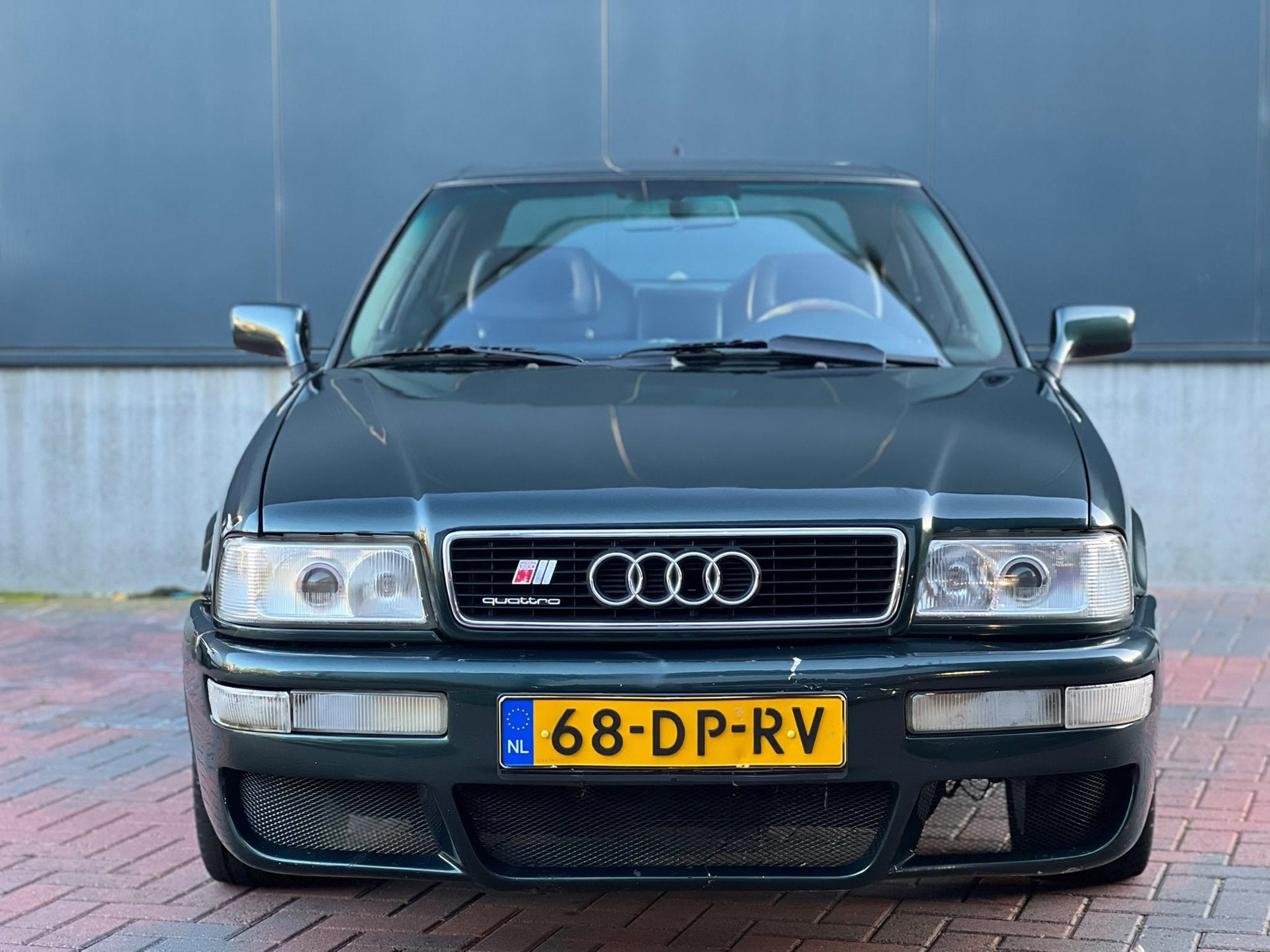Audi Coupé 2.8 E quattro * V6 * Pano * Airco * Leer *, Auto's, Gebruikt, Zwart, Leder, Handgeschakeld