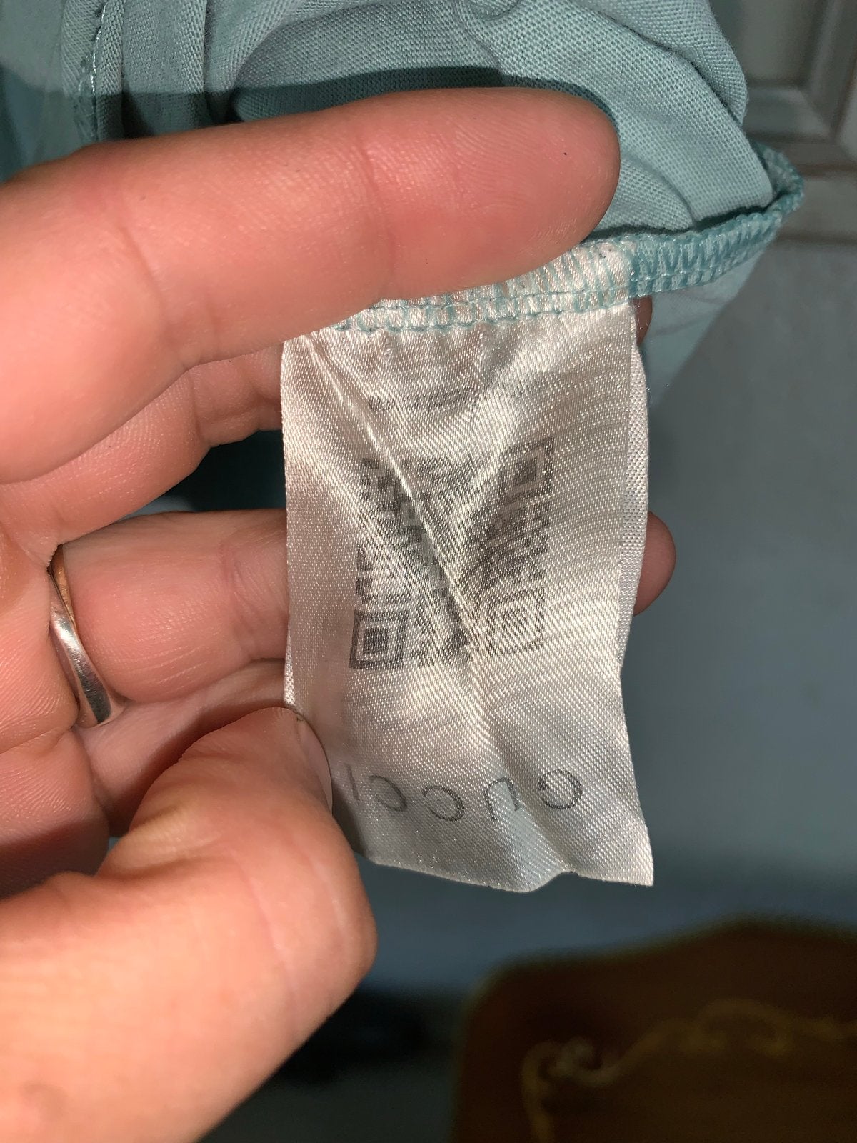 Gucci T-shirt met logo - Maat S origineel, Ophalen of Verzenden, Zo goed als nieuw, Groen