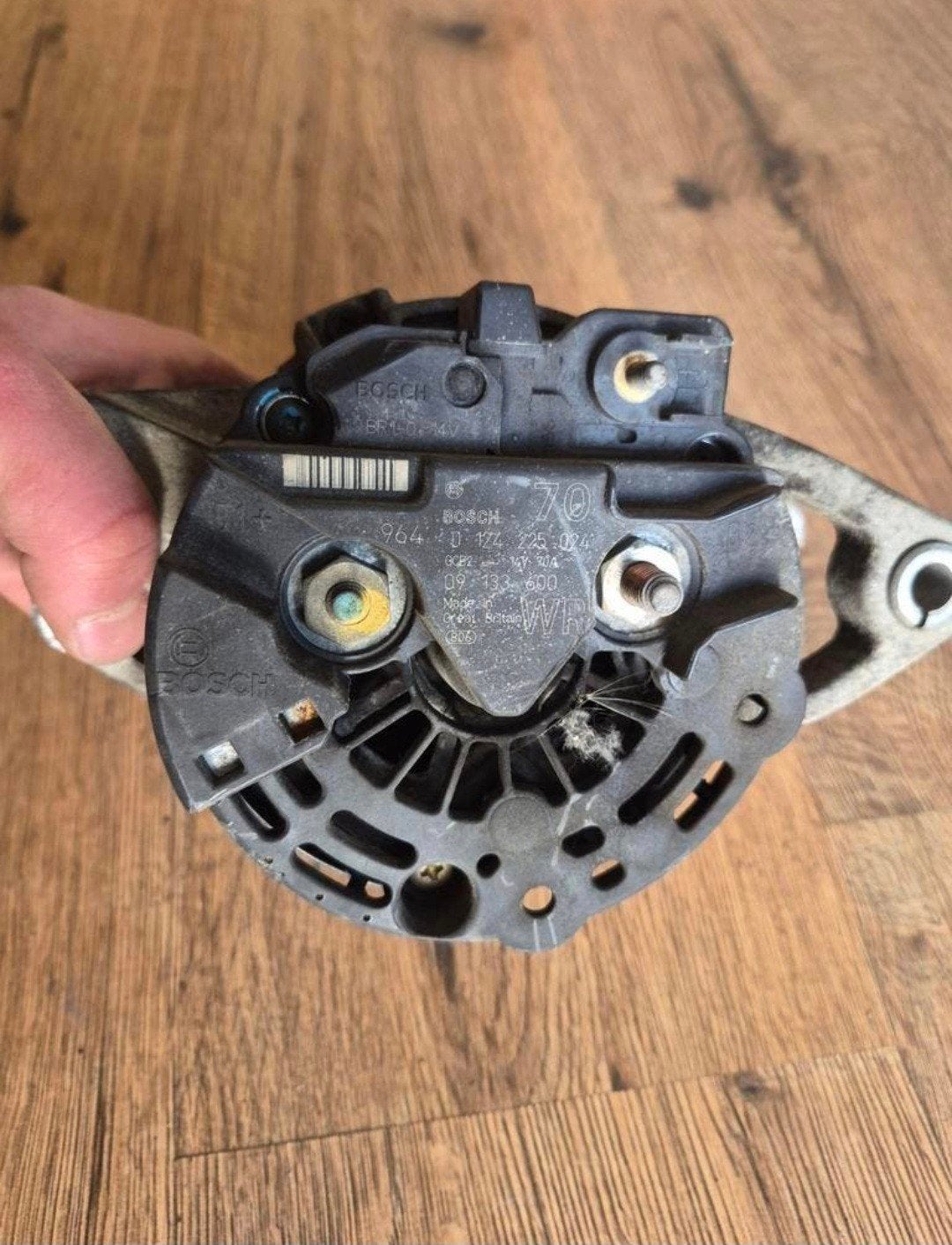 Dynamo Opel Astra G X16XEL Bosch 0 124 225 024 Gebruikt, Gebruikt