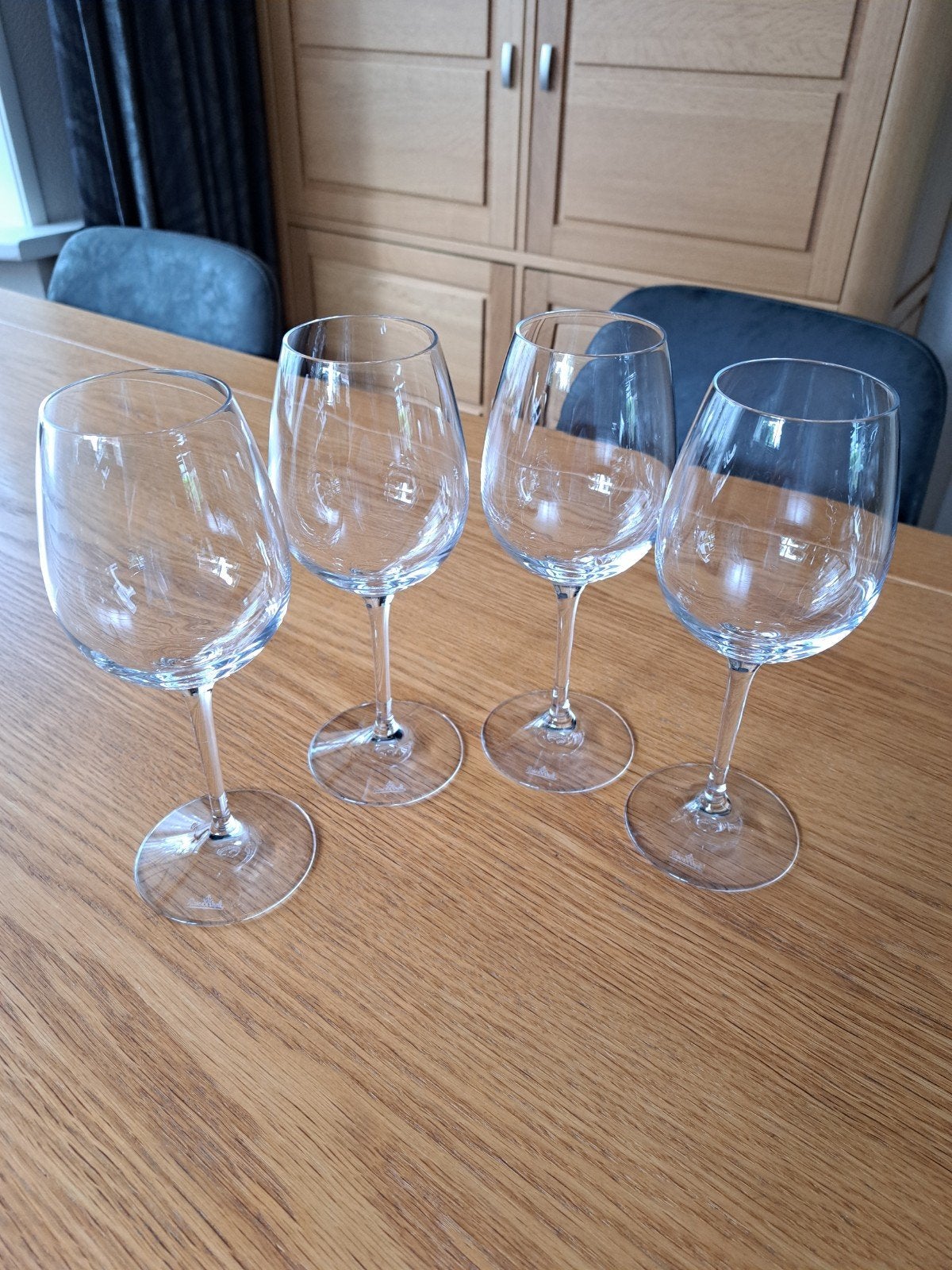 Rosenthal wijnglazen - 22,5 cm hoog - Zo goed als nieuw, Ophalen, Glas of Glazen, Overige stijlen, Glas