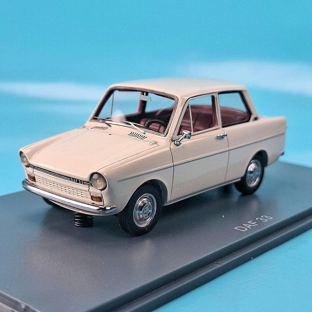 DAF 33 Sedan wit, NEO 1:43, Overige merken, Auto, Verzenden, PO Box 27 - 6660 AA Elst - NL