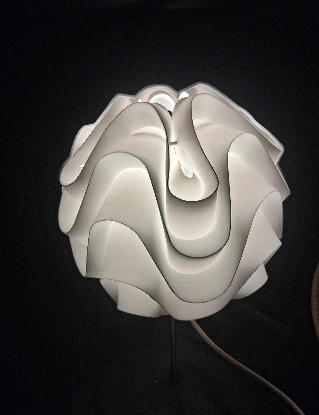 Space age vintage " Wave " Lamp ,looks like Le Klint +-1999, Ophalen of Verzenden, Huis en Inrichting
