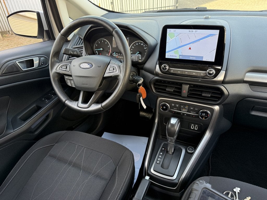Ford EcoSport 1.0 EcoBoost Automaat (bj 2019), 1263 kg, Gebruikt, Ecosport, Met garantie (alle)