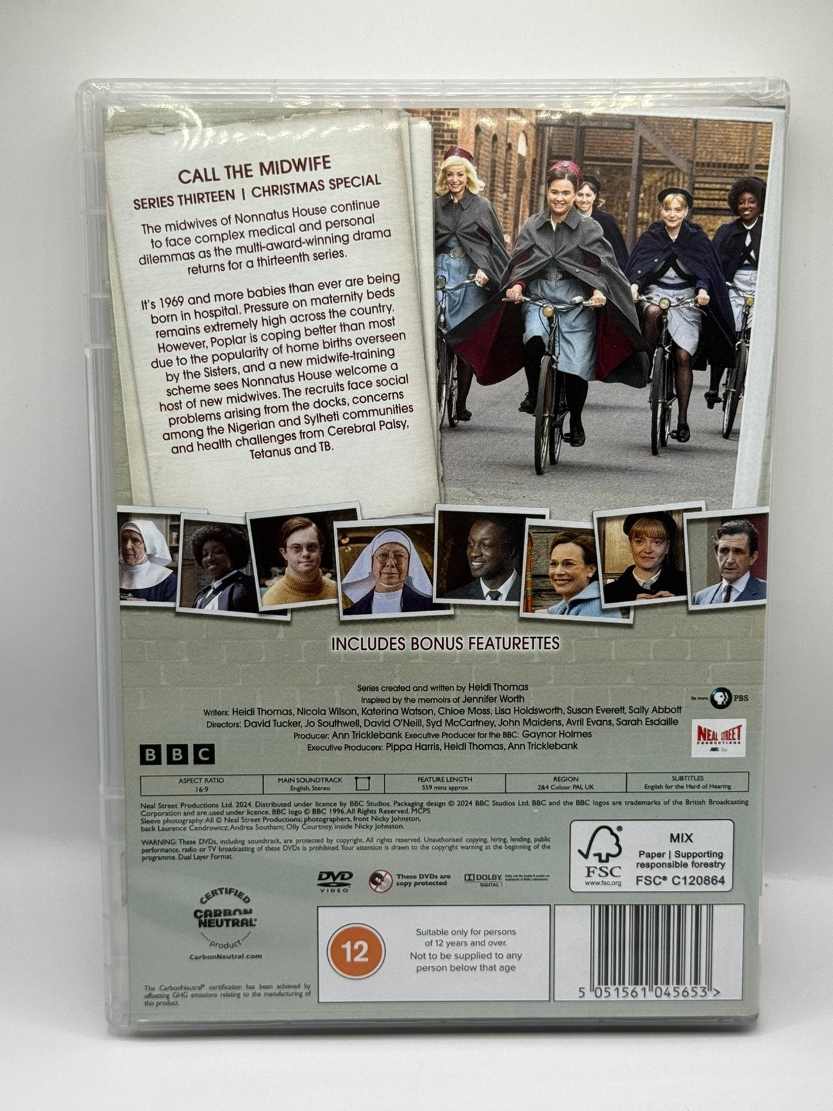 Dvd Call the midwife originele box complete seizoen 13, Cd's en Dvd's, Engels, Verzenden, Alle leeftijden, Zo goed als nieuw