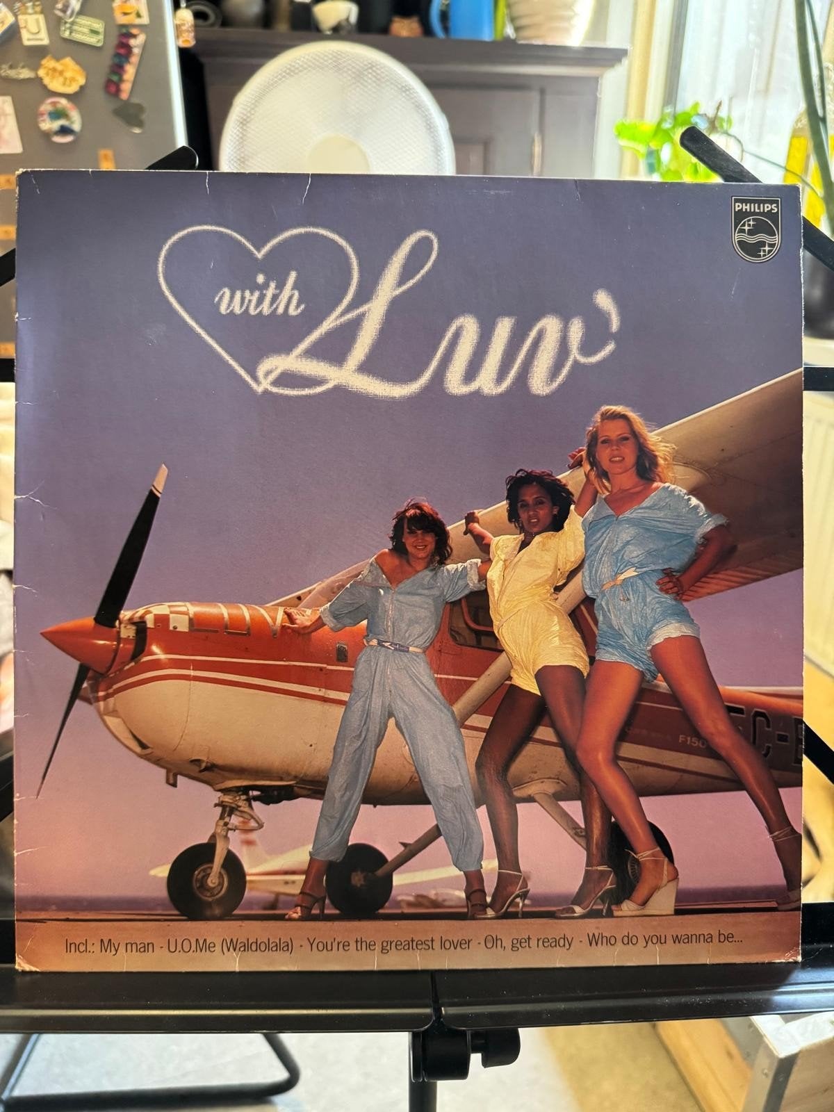 Luv' - With Luv' LP (1978) Pop/Disco Vinyl, LP, Gebruikt, Pop, Originele persing