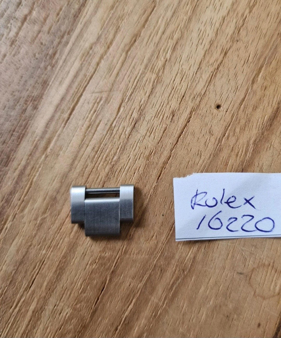 Rolex 16220 Horlogeband Schakel - 16mm, Gebruikt, Rue François-Dussaud 3-5, 1211 Genève 26, Zwitserland, Ophalen of Verzenden