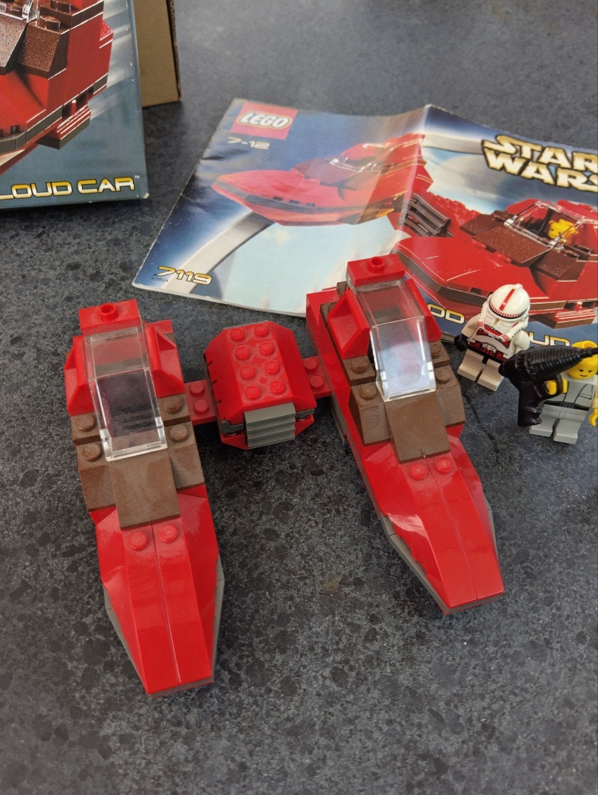LEGO Star Wars 7115 Twin-Pod Cloud Car met minifiguren, Ophalen, Zo goed als nieuw