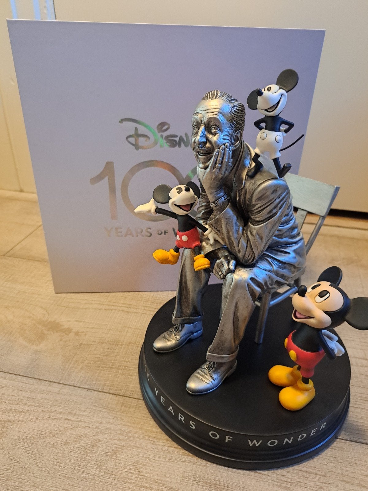 Disney 100 Years of Wonder Beeld Walt Disney & Mickey, Ophalen of Verzenden