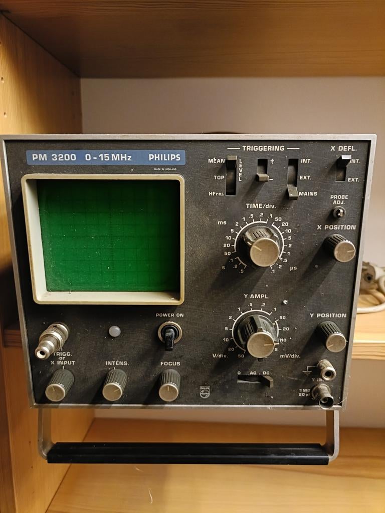 Philips PM 3200 Oscilloscoop 0-15 MHz, Ophalen of Verzenden