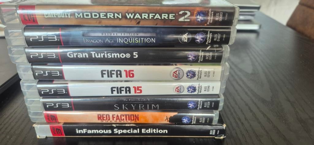 8 PS3 games, 1 speler, Ophalen, Zo goed als nieuw, Vanaf 3 jaar