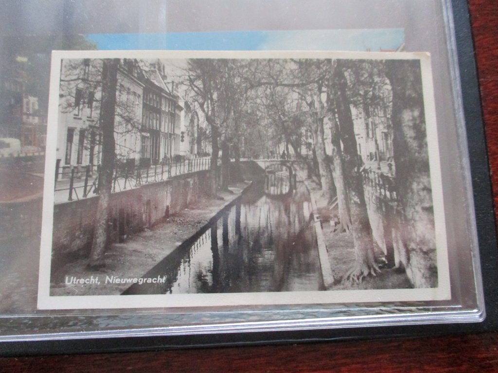 Oude ansichtkaart: Nieuwegracht, Utrecht, Ophalen, 1940 tot 1960, Utrecht