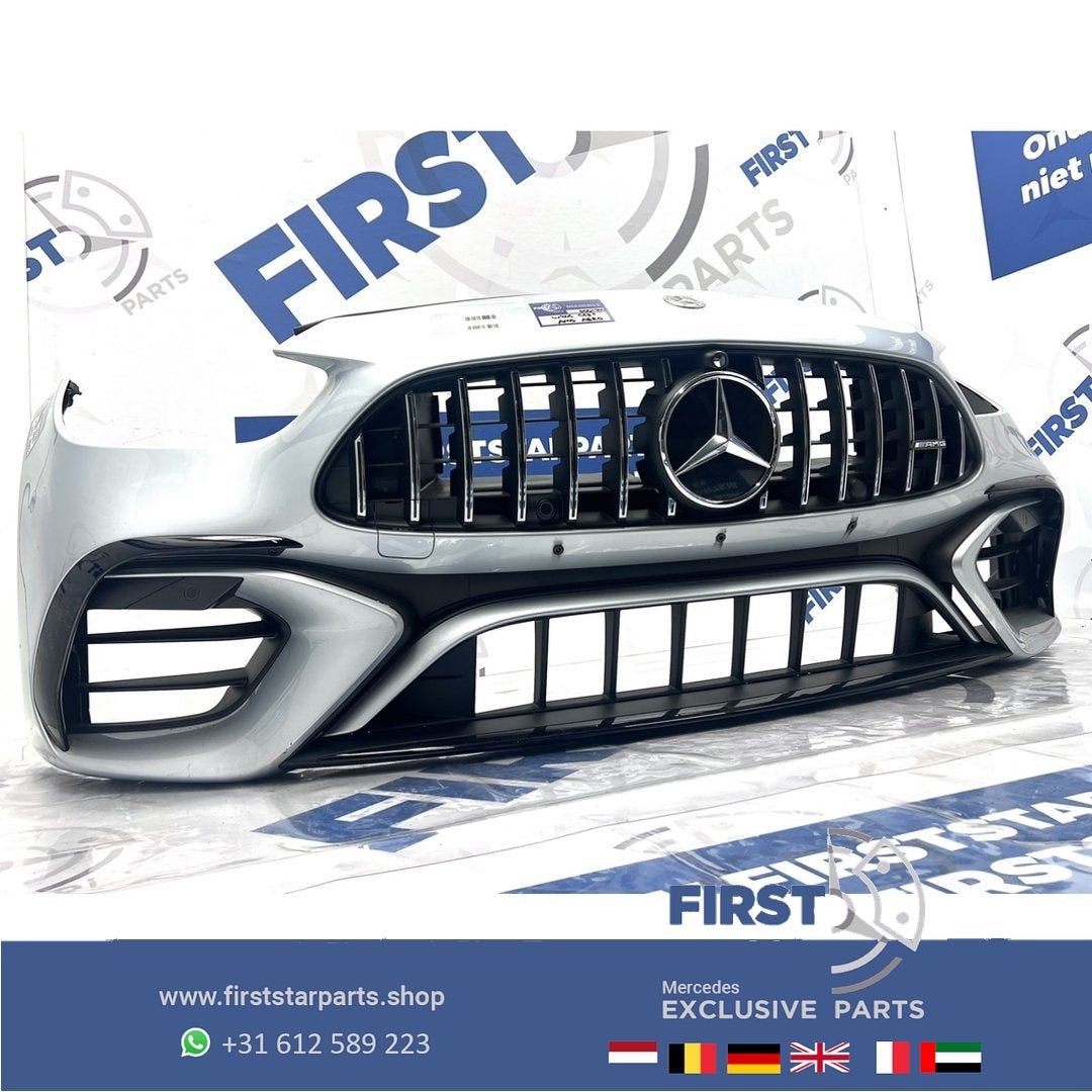 W206 C63 AMG VOORBUMPER C KLASSE ORIGINEEL A2068859401 C63s, Auto-onderdelen, Gebruikt, -, Voor, Ophalen of Verzenden