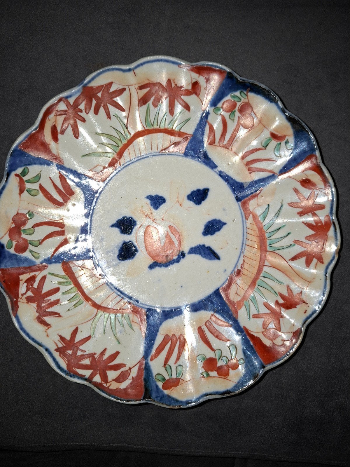 Imari Japans bordje, 21 cm, € 50,-, ZIE MIJN OV.ADVERTENTIES, Ophalen of Verzenden