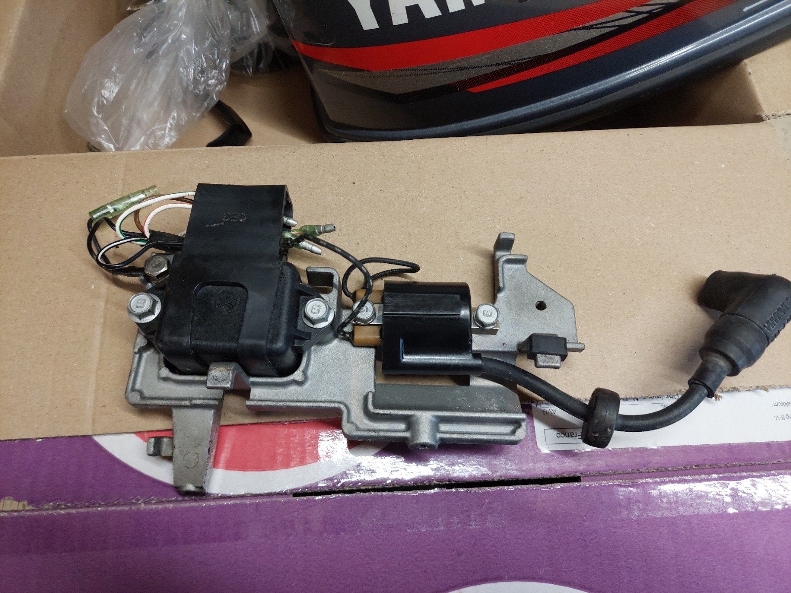 CDI en Bobine Yamaha 4/5 PK 2 Takt Buitenboordmotor, Watersport en Boten, Ophalen of Verzenden, Gebruikt, Motor en Techniek