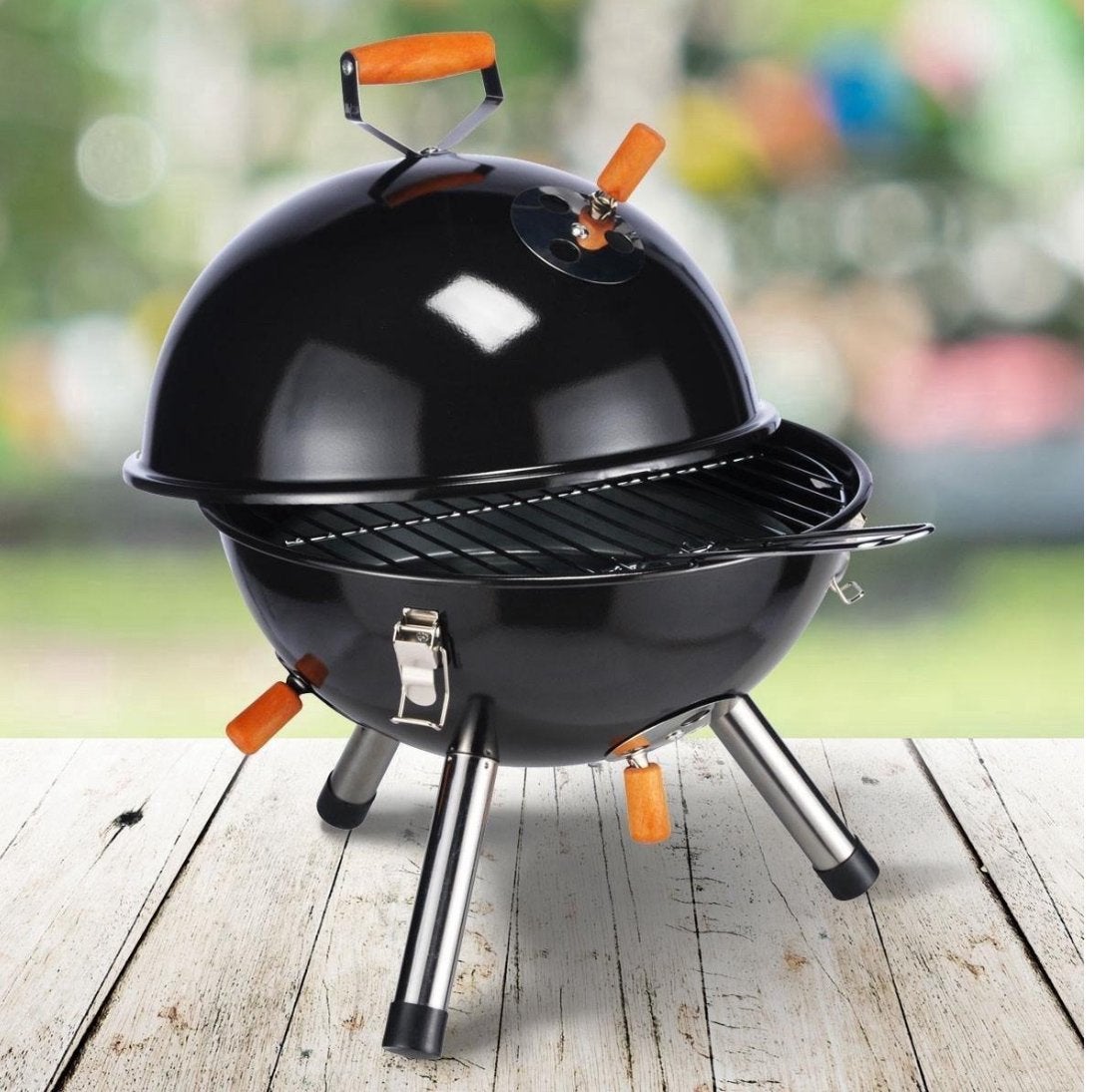 Nieuw in doos, Mini BBQ Grill "Cookout", kleine barbecue, Ophalen of Verzenden, Nieuw