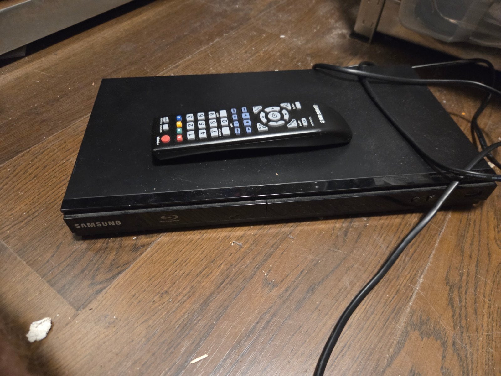 Samsung Blu-ray speler met afstandsbediening, Audio, Tv en Foto, Blu-ray-spelers, Ophalen, Gebruikt, Samsung