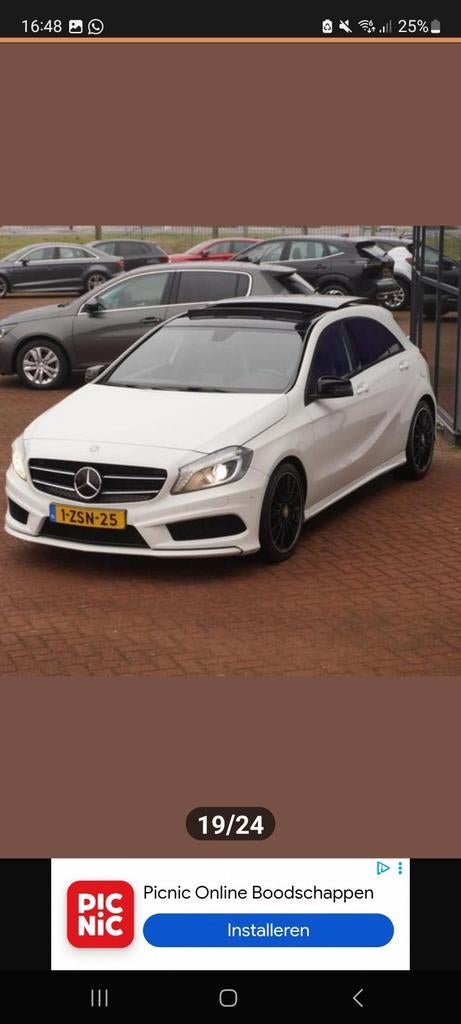 Mercedes-Benz A-Klasse A 180 Blueefficiency 122pk 7G-DCT, Auto's, 1295 kg, 4 cilinders, 1200 kg, 19 km/l