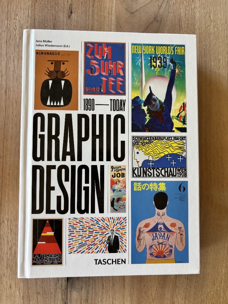 Graphic Design 1890 - today Taschen, Taschen, Ophalen of Verzenden, Zo goed als nieuw, Overige onderwerpen