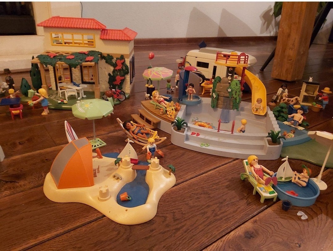 Playmobil vakantie strand sets en meer, Ophalen, Gebruikt, Complete set, Summer fun
