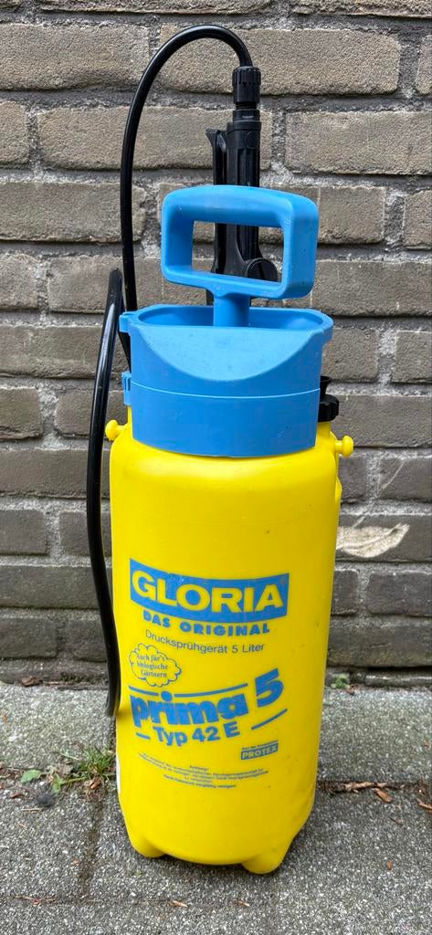 Gloria Prima 5 Drukspuit - 5 Liter, Ophalen of Verzenden, Zo goed als nieuw
