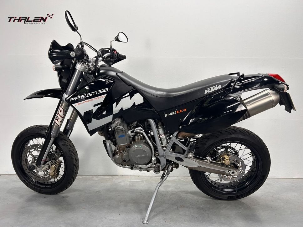 KTM 640 LC 4 Supermoto Prestige (bj 2004) 28,500 km, Motoren, KTM, Motorrijbewijs A, Bedrijf, Onbekend