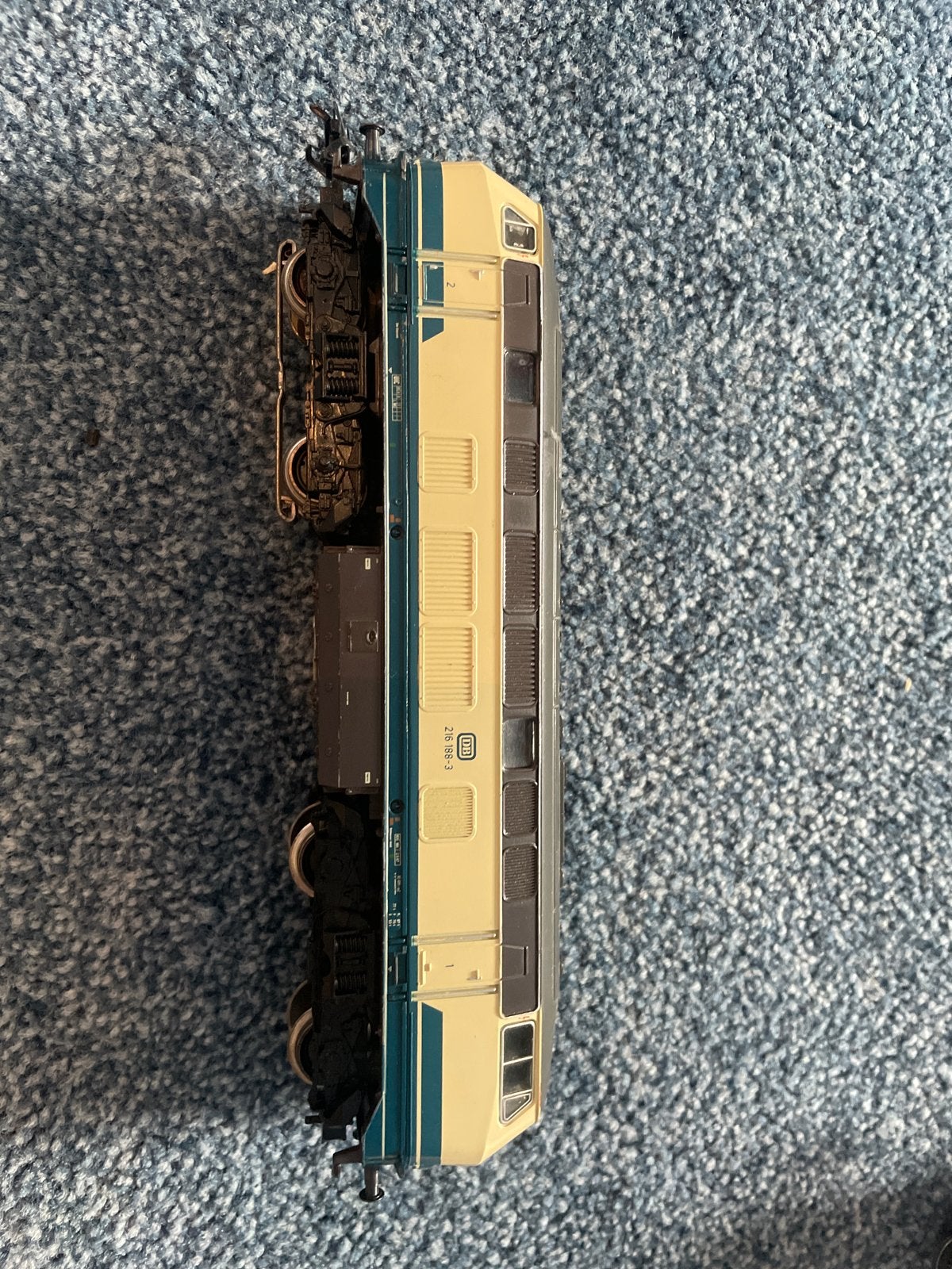 Roco DB Diesellocomotief 218 165-9 H0, Gebruikt, Ophalen of Verzenden, Roco, Analoog