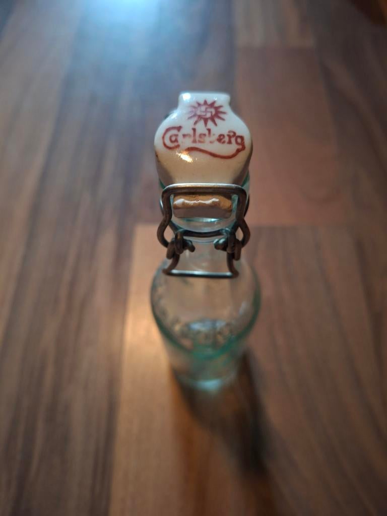 Carlsberg beugelfles., Verzamelen, Biermerken, Ophalen of Verzenden, Zo goed als nieuw, Flesje(s), Overige merken