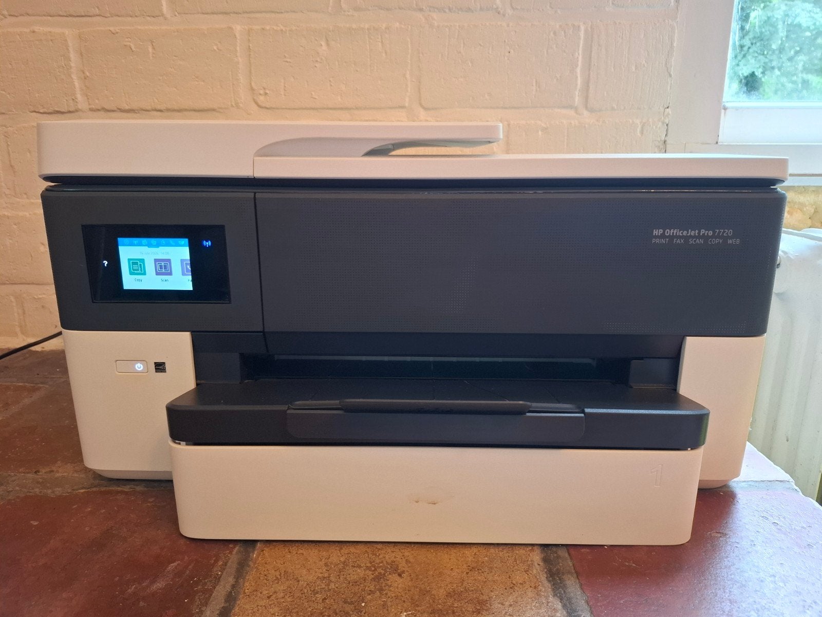 HP OfficeJet Pro 7720 All-in-One Printer (58x44x31cm), Ophalen, Gebruikt, HP Officejet Pro, Inkjetprinter