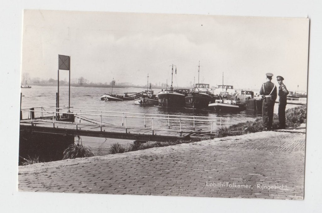 079 Lobith-Tolkamer Mannen Uniform Rijngezicht Verzonden B28, Verzenden, 1960 tot 1980, Gelopen, Gelderland