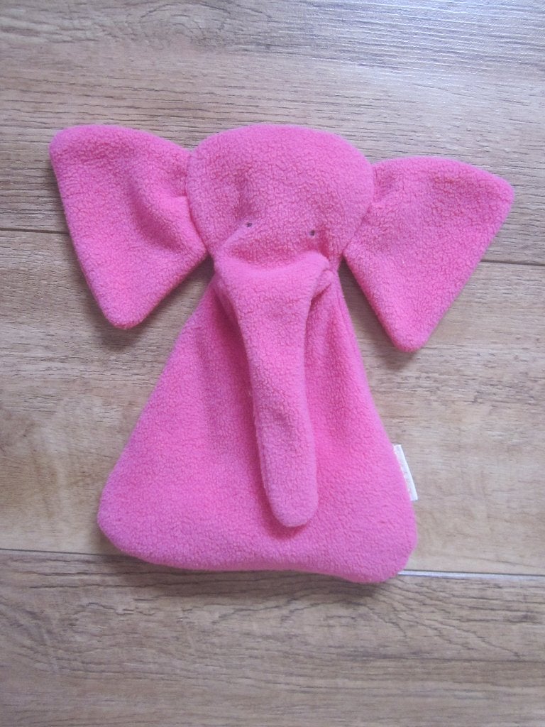 Home & More roze zacht fleece olifant knuffeldoek, Overige merken, Overige karakters, Ophalen of Verzenden, Zo goed als nieuw